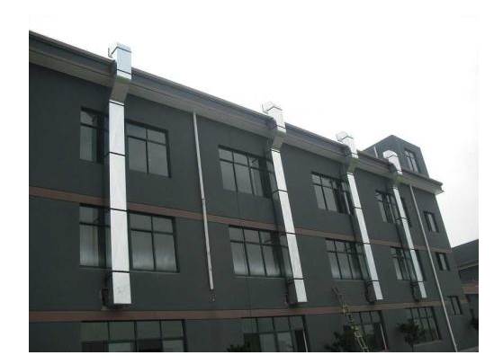 賓館酒店排風(fēng)管道怎么做