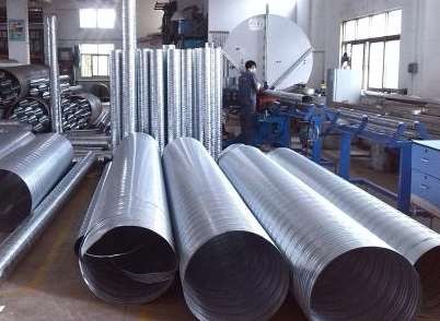 通風(fēng)管道道安裝施工概要