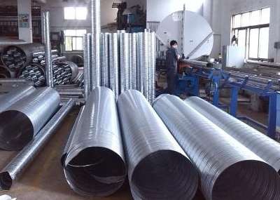 通風(fēng)管道現(xiàn)代社會(huì)的使用范疇寬泛