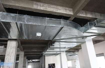 辦公樓空調(diào)通風(fēng)管道清洗方法